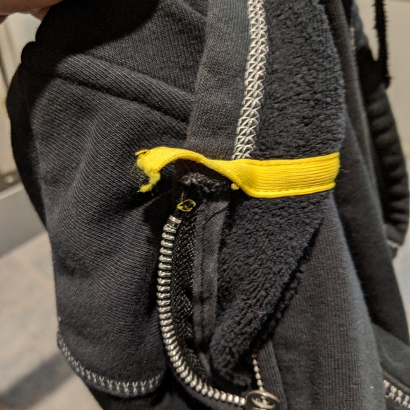 Black Nike Sweatshirt Zip Hoodie Womens Small - Picture 5 of 5